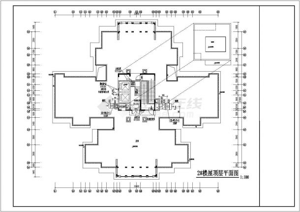 [四川]三层知名商业广场空调通风及防排烟系统初级设计图-图二