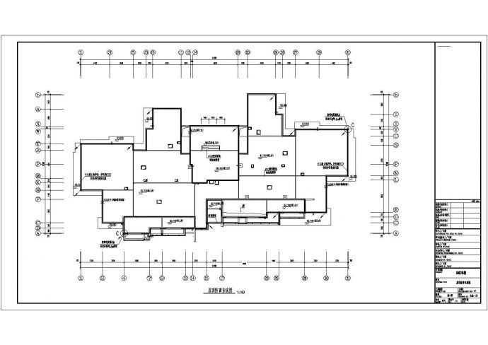 某地经典高层商住楼设计施工设计图_图1