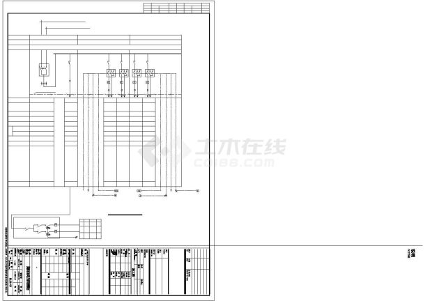 [广东]知名广场动力系统施工图纸-图一