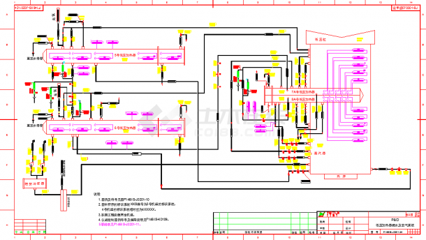 F146IIS-J0201-24低压加热器疏水放气系统图-图一