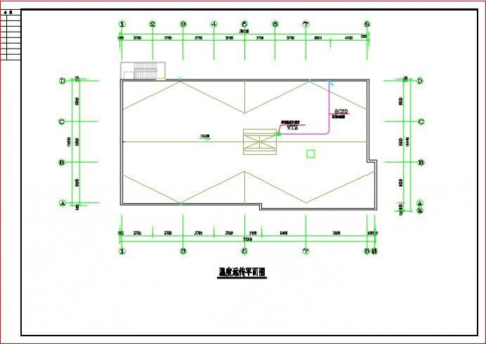 全套住宅楼室内浴室电气施工图设计图_图1