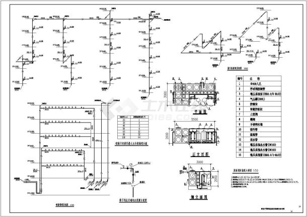 [江苏]中小学校园建筑群给排水消防施工图-图二