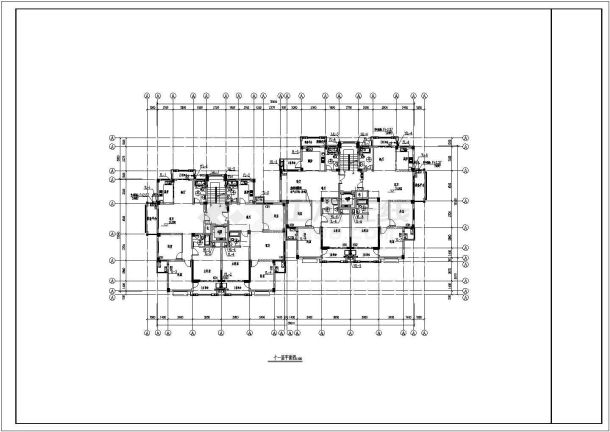 [广西]高层住宅楼给排水消防施工图-图二