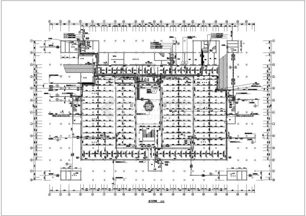 大型商场给排水及消防施工图（自动喷淋）-图二