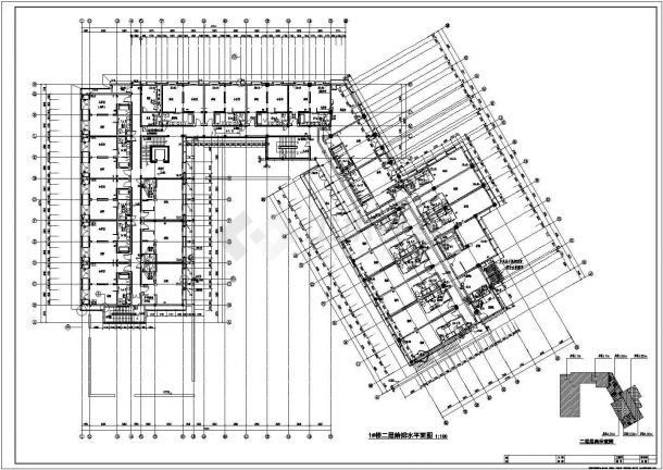 [浙江]多层度假酒店给排水消防施工图-图二