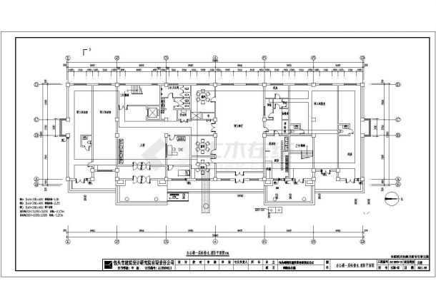 六层办公楼消防给排水设计施工图纸-图二