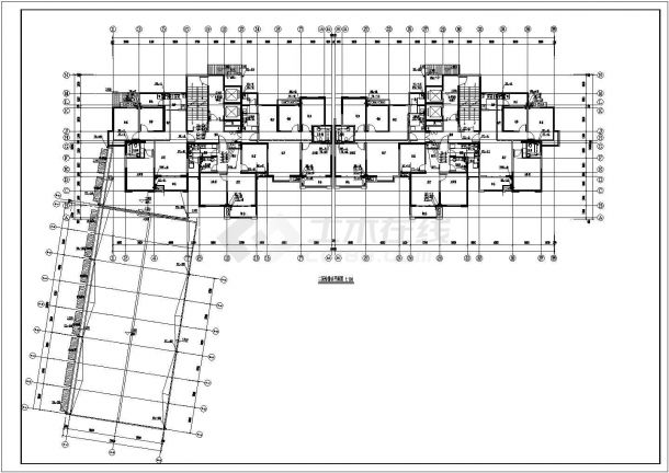 [安徽]27层住宅小区给排水消防施工图（400张冷凝水系统）-图二