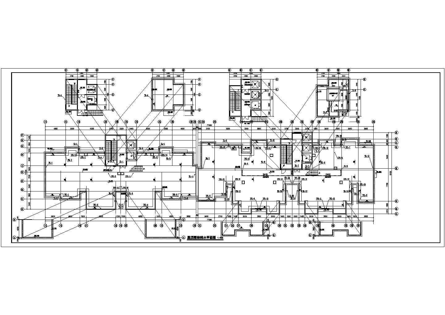 [福建]115083.16㎡高层住宅楼给排水消防施工图（喷淋系统）