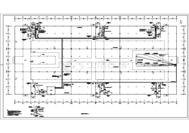 某57242㎡五层商业建筑电气施工图（二级负荷）-图一