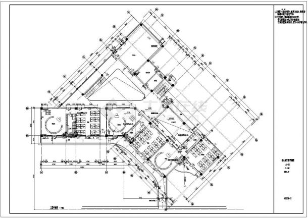 某三层框架结构幼儿园建筑扩初图（高17.3米，6-9班）VIP-图二