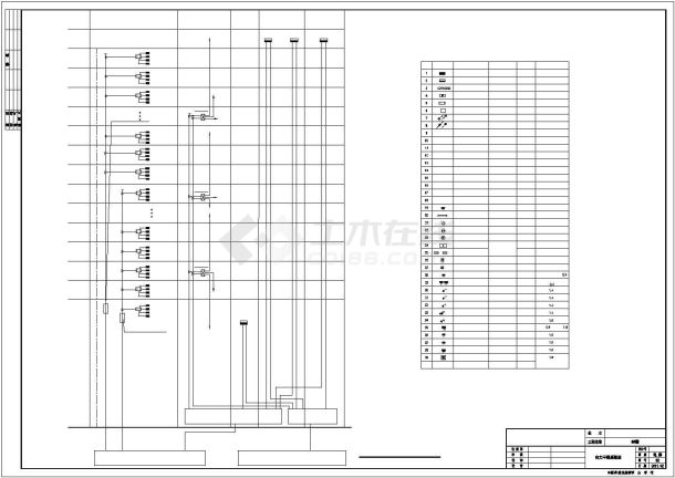 [宜昌]某7187.2㎡十八层钢筋混凝土结构住宅楼电气施工图纸-图一