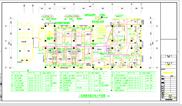 四川甲级设计院医院供应楼强电系统电气图纸-图二