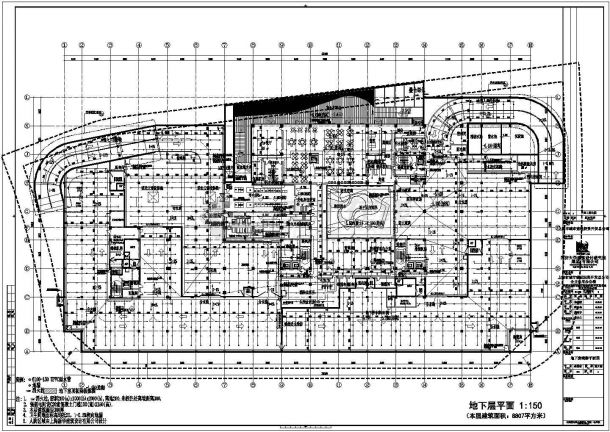 [上海]城投自用办公楼施工图给排水设计系统图-图一