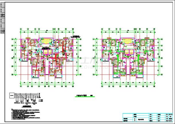 某23层商业商住楼电气设计施工图-图一