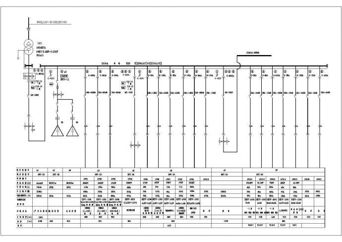 市政高压管网10kv高压电源设计图_图1