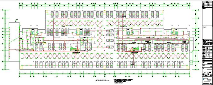 小区变电所配电系统图及平面设计图_图1