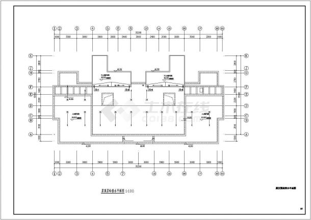 [安徽]安置小区及商业建筑给排水消防施工图（甲级设计院太阳能）-图一