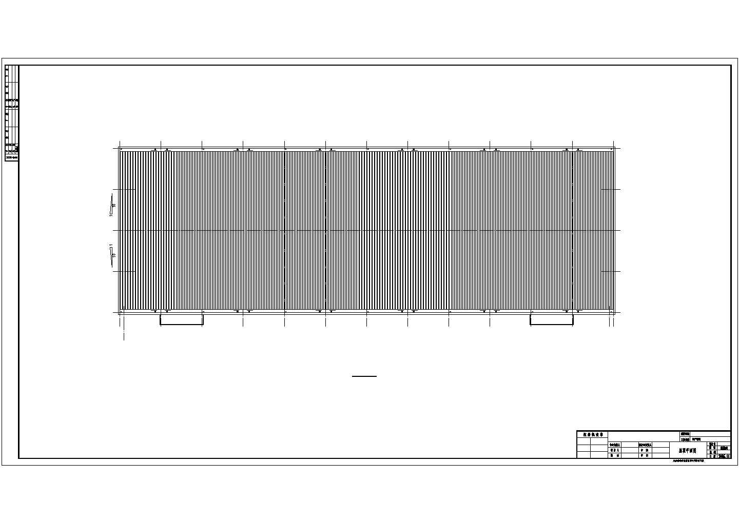 江苏某1774.3平方米工业厂房建筑图纸[含结构图，跨度为24米]