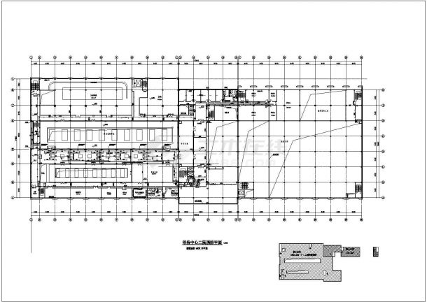 [湖南]160159.23㎡二十六层报社传媒地下室综合楼及工业用房给排水消防施工图（气体灭火太阳能热水系统）-图二