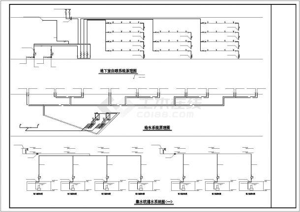 [广东]68395.75㎡十四层城中村改造工程给排水消防施工图（甲级设计院2015最新设计）-图二