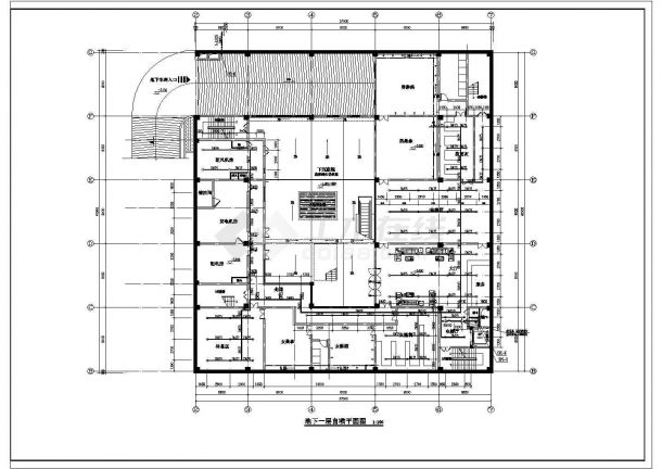 [浙江]7554.06㎡多层办公楼给排水消防施工图（系统图全）-图二