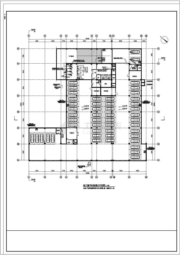 [广东]五层厂房食堂办公宿舍全套建筑给排水消防施工图-图二