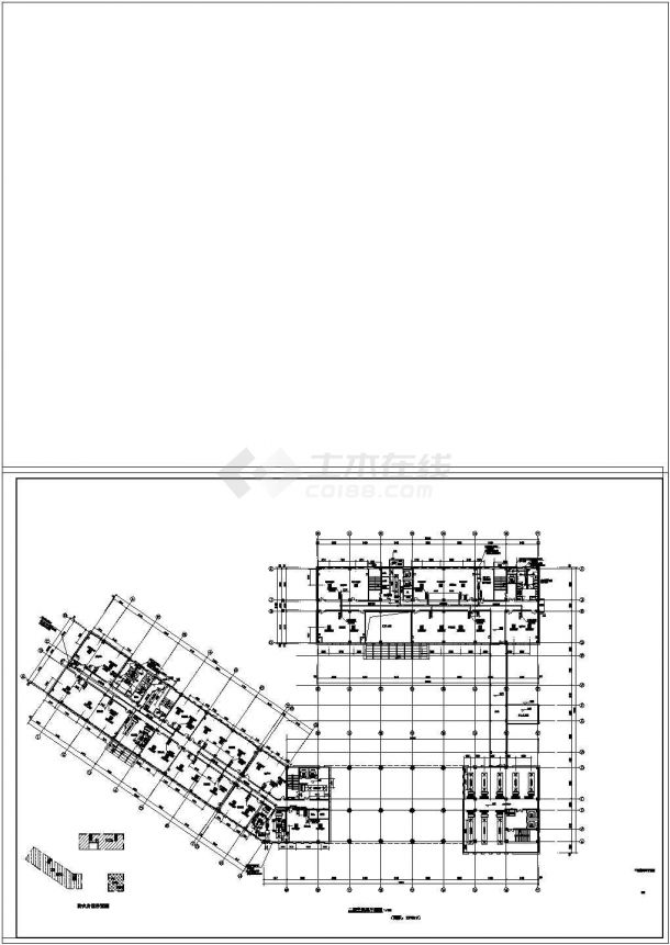 [安徽]12层著名科学研究院给排水消防施工图（含空调）-图二