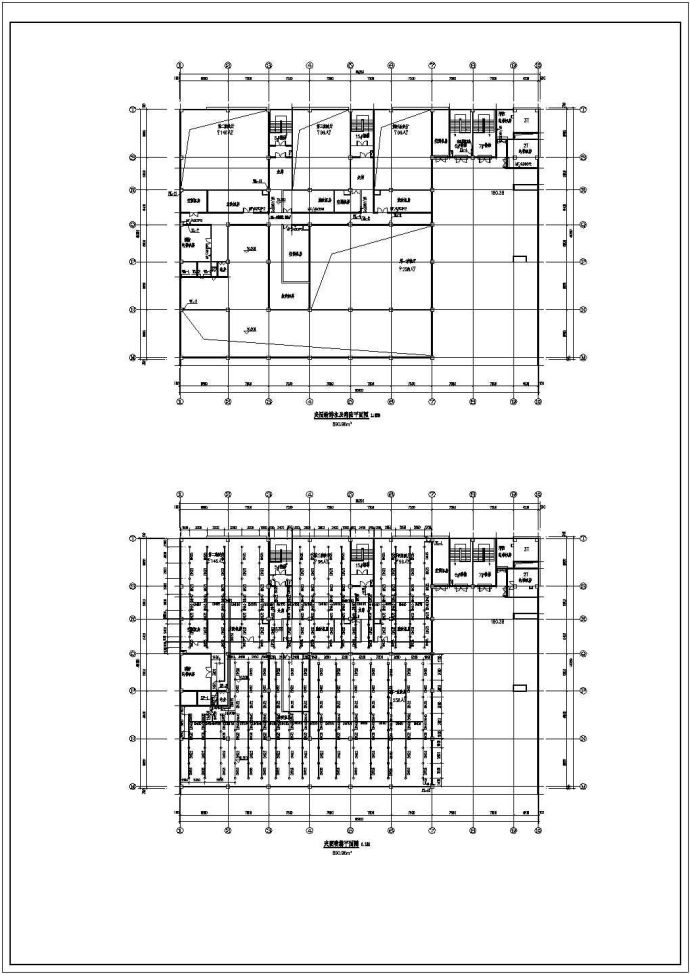 某35000㎡三层大型商场给排水及消防平面施工图_图1