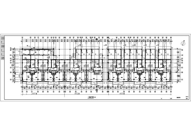 鞍山某二十层钢筋混凝土结构住宅楼电气施工图纸（一级负荷）-图二