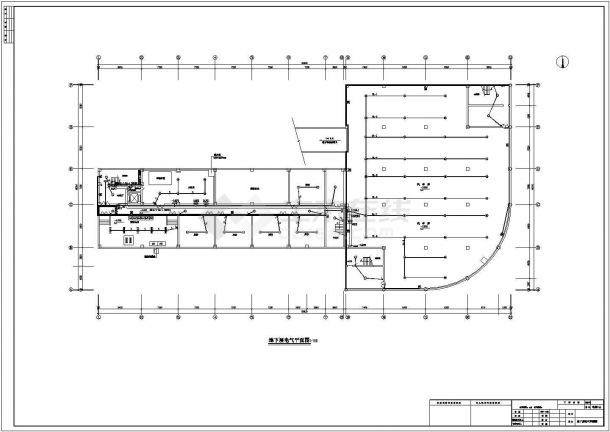 某10752㎡九层综合楼电气施工图（含车库，设备用房）-图二
