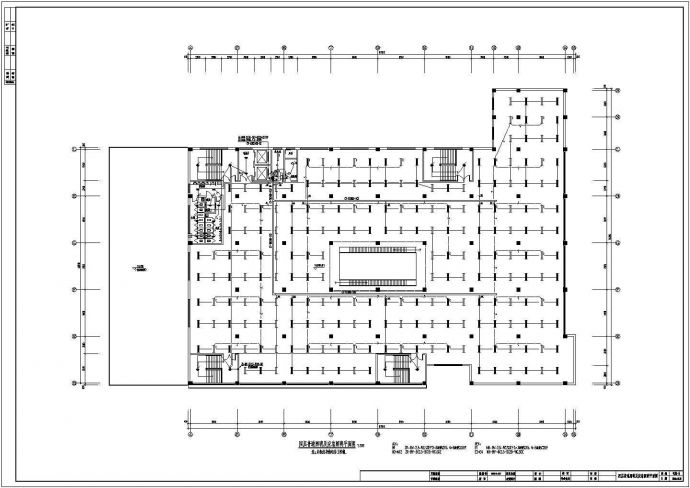宁夏某176624㎡地上四层商场全套电气图（含车库）_图1
