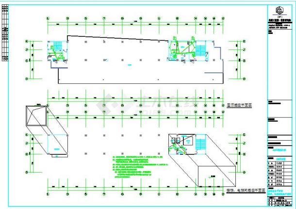 全套12层民用医院电气施工设计图纸（带地下室）-图二