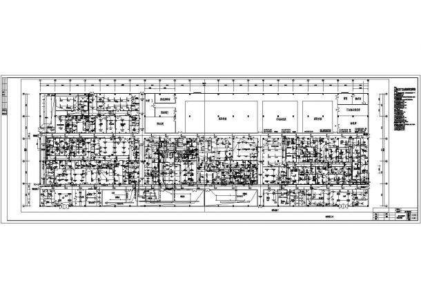 某工业厂区综合制剂车间设计施工图纸-图二