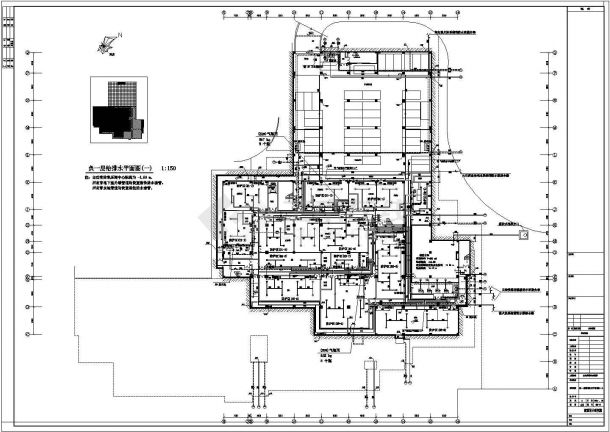 28893.64㎡五层大学教学示范楼给排水施工图-图二