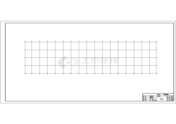 某2400平方米24米跨管桁架厂房建筑结构设计图（独立柱基础）-图二