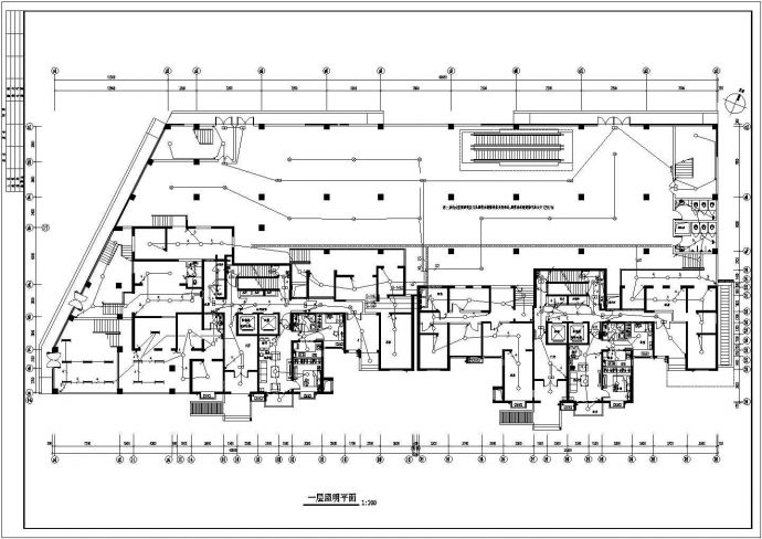 高层住宅楼剪力墙建筑电气系统设计施工图_图1