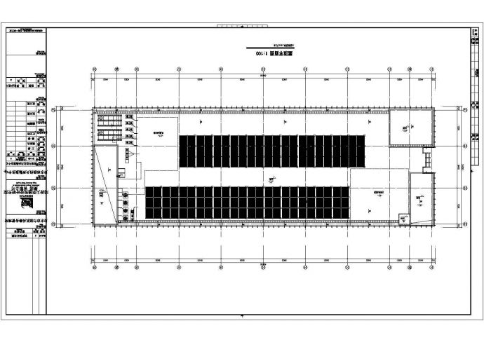 [江苏]八层后勤服务中心楼给排水全套图纸（太阳能热水系统）_图1
