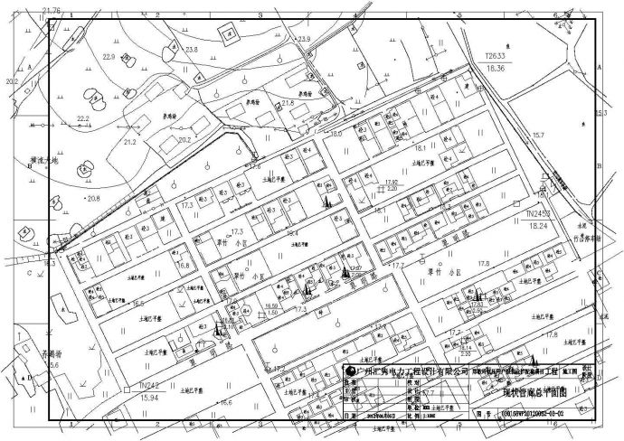 某地区市政低压工程电气设计施工图纸_图1