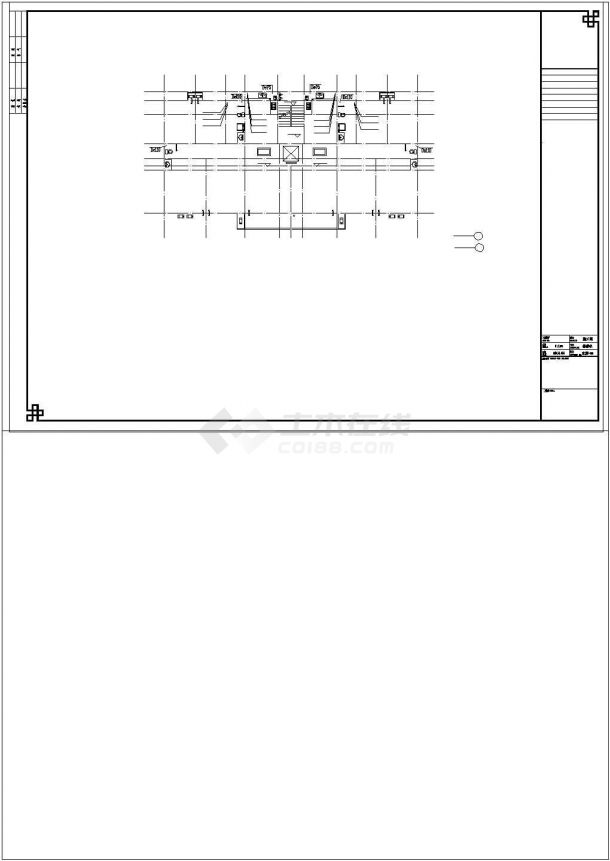 [福建]5400㎡七层住宅楼建筑给排水施工图-图二