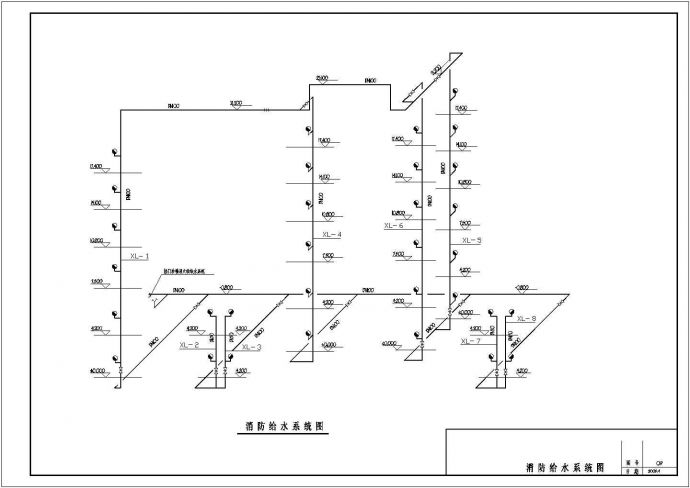 【湖北】某六层综合楼给排水设计施工图_图1