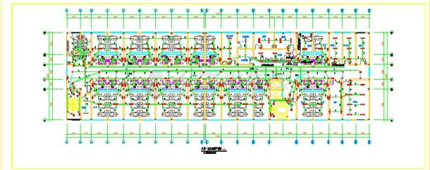 某市市医院电气强弱电电气施工图纸-图二