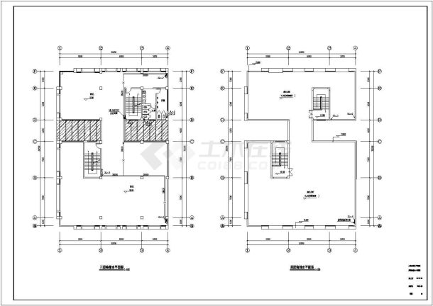 【云南】13900㎡某广场商业建筑给排水设计施工图（市政供水）-图一