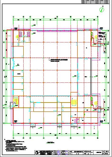 多层住宅楼框架结构电气设计施工图-图一