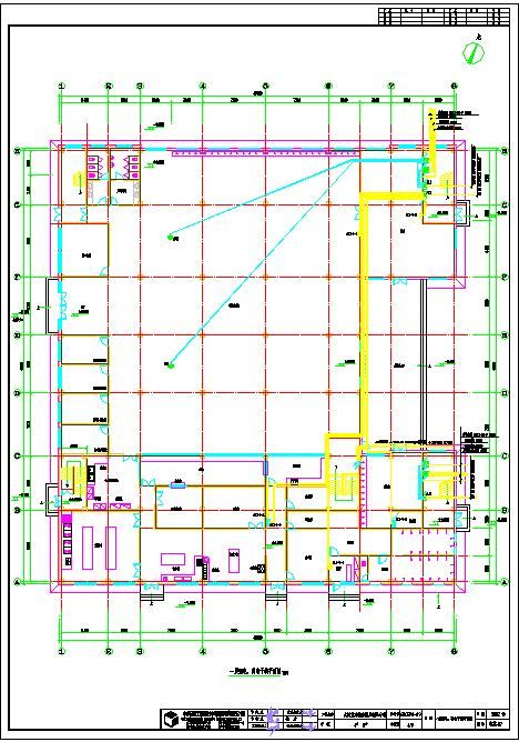 多层住宅楼框架结构电气设计施工图-图二