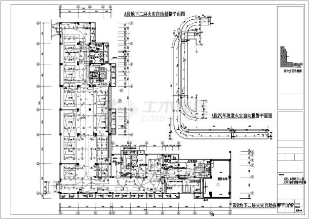 [北京]11层培训中心综合楼全套电气施工图纸115张（含教学餐饮娱乐办公）-图二