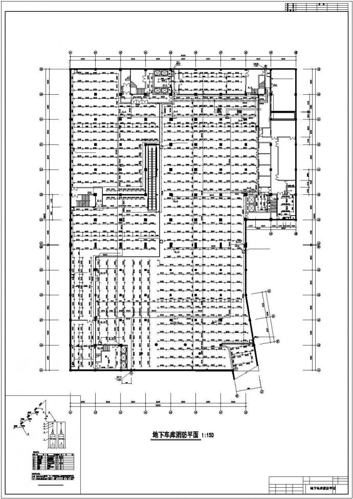 八层商业广场建筑给排水施工图纸_图1