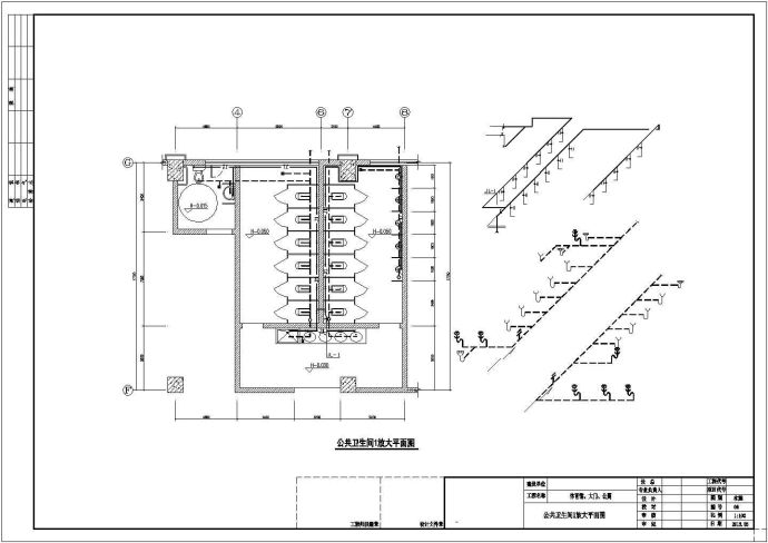 [湖南]二层体育馆给排水施工图纸_图1