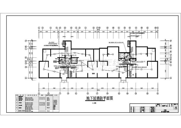 某7154㎡十二层住宅楼电气施工图（二级负荷）-图一