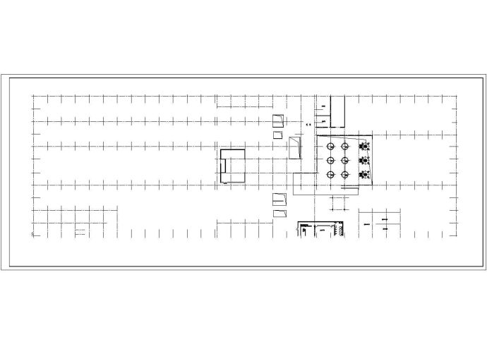 湖北某26米跨单层门式刚架厂房全套设计图（独立基础）_图1