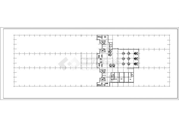 湖北某26米跨单层门式刚架厂房全套设计图（独立基础）-图二